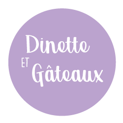 Logo Dinette et Gâteaux - Cake design, création de pâtisseries, meringues personnalisées | 01600 Misérieux