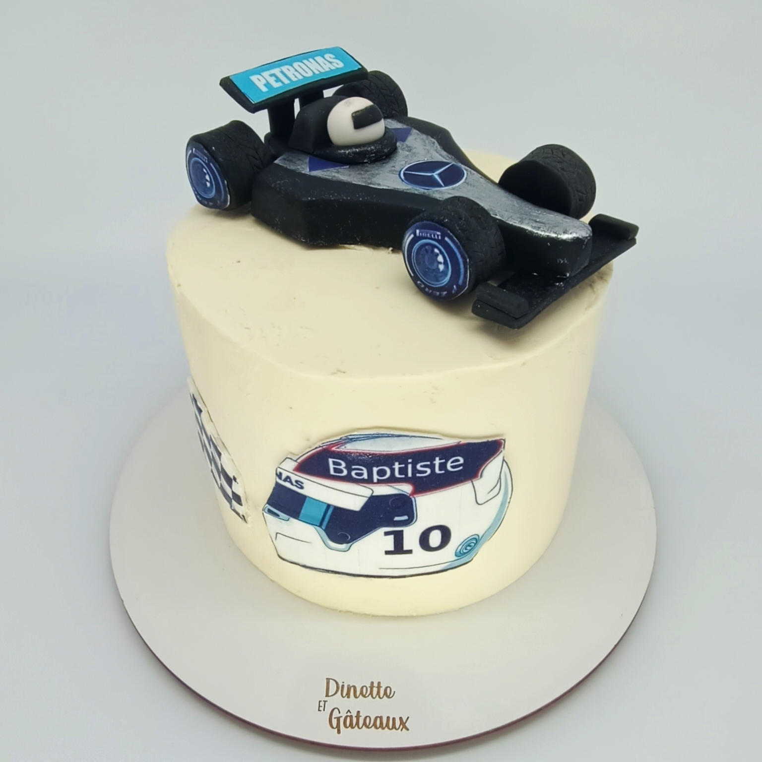Gâteau Formule 1 - Dinette et gâteaux